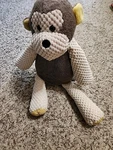 Scentsy Buddy Mollie The Monkey 16"TALL Plush With Pack Clean Breeze. Fixed Price $9.99.