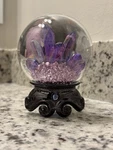 Bath & Body Works 2021 Halloween Purple Crystal Ball Light Up Wallflower Plug In. Fixed Price $44.95.