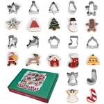 Christmas Cookie Cutter Set Of 12, Stainless Steel Molds For.... Fixed Price $17.57.