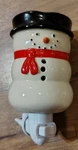 Tuscany Candle Fragrance Melt Outlet Warmer Snowman. Fixed Price $11.25.