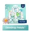 Glade Plugins Refills Air Freshener, Dewdrop Petals, 1.34 Oz, 5 Count. Fixed Price $11.98.