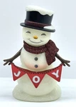 Bath & Body Works Joy Snowman Wallflower Plug-in Diffuser With 24/7 Night Light. Fixed Price $24.99.