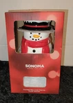 Sonoma Snowman Outlet Scented Wax Cube Warmer. Fixed Price $11.23.