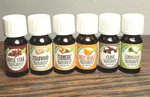 (6) Healing Solutions 100% Pure Essential Oils Therapeutic Grade .33OZ 10ML. Fixed Price $24.50.