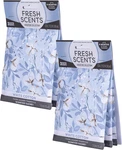 Fresh Scents Scented Sachets White Cotton Home Fragrance Long Lasting (up. Fixed Price $38.75.
