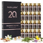Mayjam 20PCS Fragrance Gift Set For Diffuser Candle Soap Making Scented Oils. Fixed Price $13.29.
