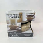 Better Homes & Gardens Two-in-one Fragrance Warmer Sierra Neutral Color Nib. Fixed Price $17.99.