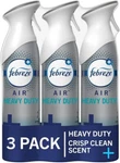 Febreze Air Freshener Heavy Duty Crisp Clean, 8.8 Oz. Pack Of 3. Fixed Price $31.99.