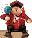 German Incense Smoker Kwo Professor Handmade Wood 6". Fixed Price $148.99.