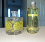 Thymes Mandarin Coriander Diffuser Set No Reeds. Fixed Price $49.99.