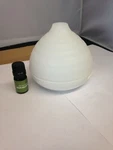 New Opalhouse White Volcano Oil Diffuser Plus .16 Floz Eucalyptus Essential. Fixed Price $9.99.