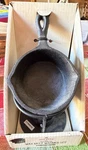 Red Shed Cast Iron Wax Warmer, Includes Pkg Of Maple Syrup & Pancake Melts. Fixed Price $24.99.