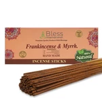 Bless-frankincense-and-myrrh 100%-NATURAL-HANDMADE-HAND-DIPPED-INCENSE-STICKS.... Fixed Price $34.81.