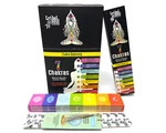 Tribal Soul 7 Chakras Incense Sticks: Choose 15 30 45 90 Or 180 Gm Seven. Fixed Price $5.32.