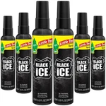 Little Trees Car Air Freshener Spray 6 Count (pack Of 1), Black Ice. Fixed Price $21.84.