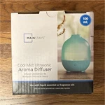 Mainstays Cool Mist Ultrasonic Aroma Diffuser 100 Ml Teal Led Auto Shut-off. Fixed Price $19.99.