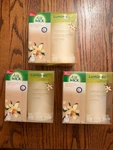 3- Air Wick Lumin Electric Vanilla Passion Freshener Candles Nos. Fixed Price $67.99.