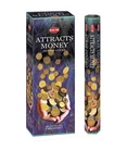 Attracts Money - Box Of Six 20 Gram Tubes Hem Incense. Fixed Price $14.25.