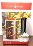 Candle Warmers Christmas Nativity Illumination Fragrance Cut Copper New. Fixed Price $24.99.