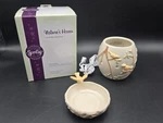 Scentsy Natures Haven Ceramic Wax Warmer Beige Large Plug In With Box. Fixed Price $18.74.