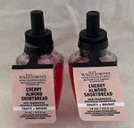 Bath & Body Works Wallflowers 2 Refill Bulbs Cherry Almond Shortbread New. Fixed Price $12.99.