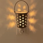 Scentsy Seeing Stars Mini Wax Warmer Deodorizer Galvanized Wall Plug-in. Fixed Price $25.00.