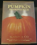 Bath & Body Works Slatkin Co The Perfect Autumn Pumpkin Wallflowers 2 Bulbs. Fixed Price $17.99.