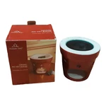 Holiday Time Ceramic Red Wax Melt Burner Fragrance Christmas Tree Scent. Fixed Price $12.99.