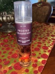 Bath & Body Works Frosted Cranberry Fine Fragrance Mist Spray 8 Oz. Fixed Price $28.00.