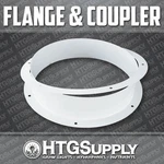 8" Vents Flange + Coupler For Hydroponics Grow Tent Exhaust Duct Fan Filter Room. Fixed Price $12.50.