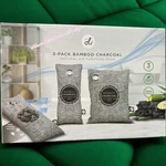 3 Pack Natural Air Purifying Bag 200G Odor Eliminator Pet Allergens Car Closet. Fixed Price $22.00.