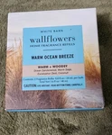 Warm Ocean Breeze Bath & Body Works Home Wallflowers Fragrance Refill Bulbs. Fixed Price $18.00.