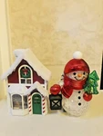 Bath & Body Santas Workshop Projector Wallflower Plug In + Snowman Light. Fixed Price $90.00.