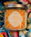 Pier Imports Sun Drenched Candle 3 Wick Glass Large 14OZ Retired D/c H2F New. Fixed Price $35.99.