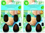Air Wick Essential Mist Twin Refill Calming Sea Spray & Breeze Ct.,(pack Of 2). Fixed Price $31.32.