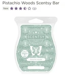 Scentsy Wax Bars, New Free Shipping Pistachio Woods. Fixed Price $10.99.