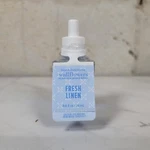 New White Barn Bath Body Works Fresh Linen Wallflower Refill. Fixed Price $10.95.
