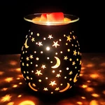 For Scented Wax,electric Glass Melt Warmers Birthday Black. Fixed Price $37.04.