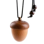 Royaroma Wooden Acorn Essential Oil Car Diffuser Air Freshener Hang Decoration. Fixed Price $18.29.