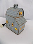 Scentsy Country Living Barn Warmer Retired Galvanized Farmhouse Rustic Lighted. Fixed Price $27.00.