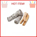 Jl Local Smudge Kit Refill - White Sage & Palo Santo For Smudging, Healing, Smok. Fixed Price $13.51.