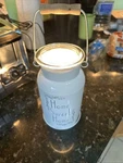 Scentsy Home At Last Wax Warmer - Farm House White Milk Jug. Fixed Price $13.84.