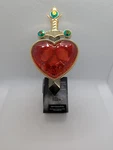 Bath & Body Works Disney Villains Evil Queen Pierced Heart Wallflower Plug. Fixed Price $30.00.
