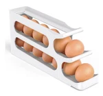 Egg Holder For Fridge, 3 Tiers Auto Rolling Storage Organizer Refrige.... Fixed Price $13.94.