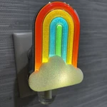 Bath & Body Works Neon Rainbow Lgbtq Nightlight Wallflowers Fragrance Plug. Fixed Price $17.99.