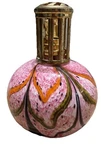 Tee Da Pink Art Glass Fragrance Oil Lamp Confetti Swirl Catalytic. Fixed Price $19.99.