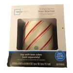 Mainstays Wax Warmer 18 Watt Christmas Candy Cane. Fixed Price $19.99.