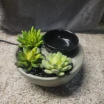 Scentsy 'little Garden' Electric Wax Warmer. Fixed Price $18.00.