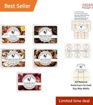 Soy Wax Melts 5 Pack Natural Farmed Scented Cubes For Candle Warmers. Fixed Price $28.98.