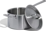4 Quart Stainless Steel Saucepan With Lid - Induction Compatible, Made Italy. Fixed Price $298.99.